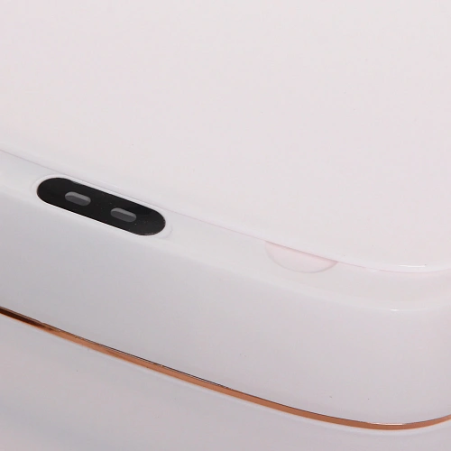 Контейнер для мусораSmart11л белый  сенсорная крышка работает от батареек LR6 W8616C_4