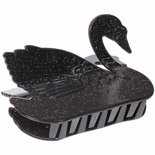 Заколка - краб для волос AKS - VIENTO, микс 6 цветов, прямоугольник, 85,5см _8