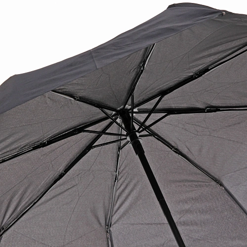 Зонт мужской автомат Ультрамарин - Эстет цвет черный, 8 спиц, d-108см,длина в слож виде 30см_7