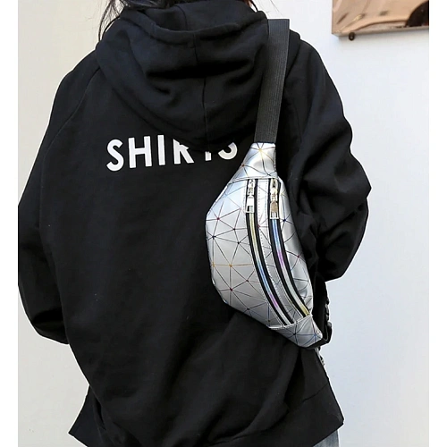 Сумка на пояс Harizma, цвет серебро, 3112 см_11