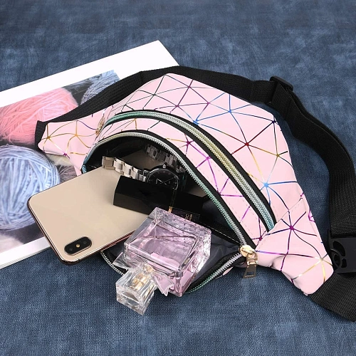 Сумка на пояс Harizma, цвет пудровый, 3112 см_8