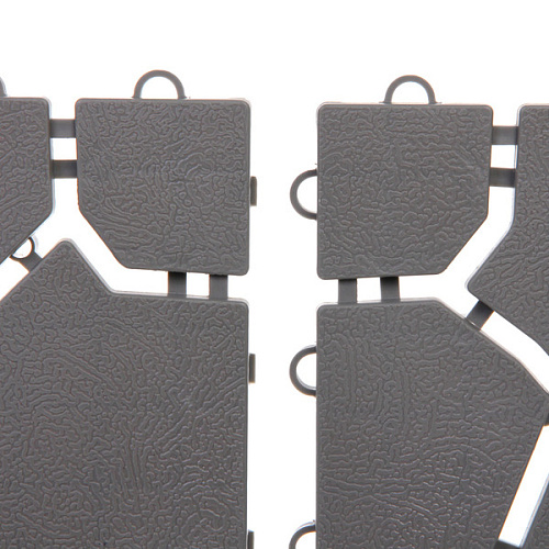 Антискользящее модульное покрытие Каменный узор 29,529,5 см (4 модуля), Серый_10