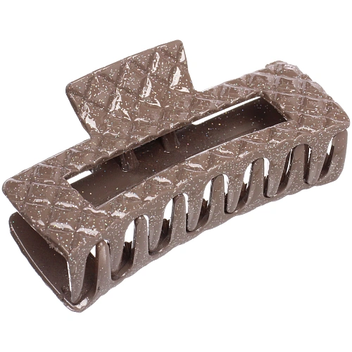 Заколка - краб для волос AKS - MANTANA, микс 6 цветов, прямоугольник,10,53,5см _10