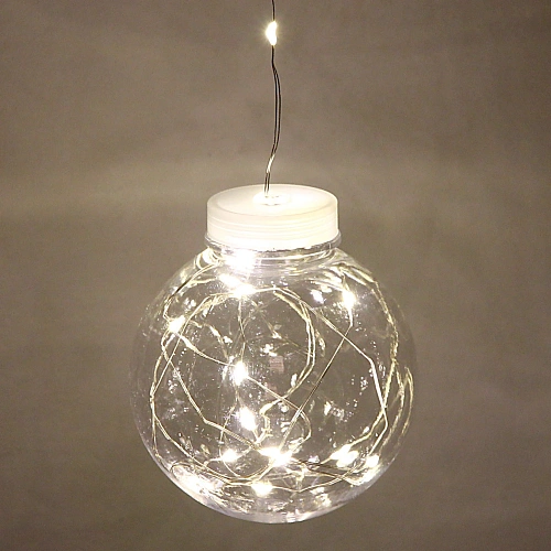 Гирлянда для дома БАХРОМА Шар ш2,5 м в0,50,8м 200 ламп LED, d-8 см, Белый_5