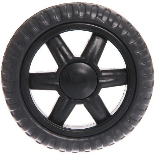 Колесо для тележки 14х2,5см черное
