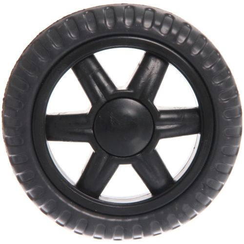 Колесо для тележки 14х2,5см черное
