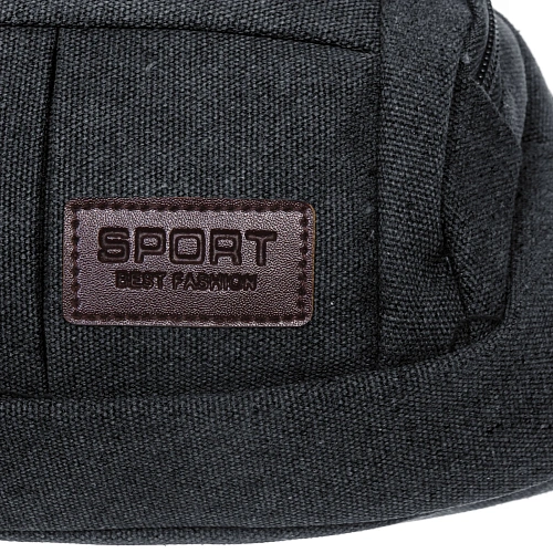Сумка на пояс Sport leader - Street Fashion, 4 кармана, цвет черный, 35166см_9