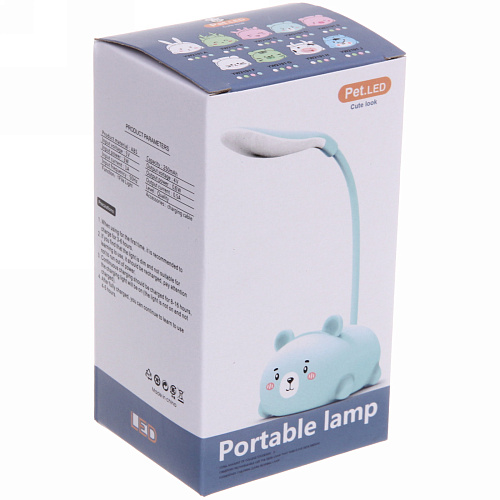 Светильник настольный Marmalade-Олененок LED 28,59,26,8см цвет розовый USB_7