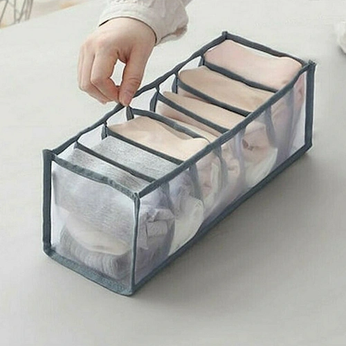 Органайзер - чехол для хранения вещей ИДЕЯДОМА, цвет серый, 7 секций, 321212см_6