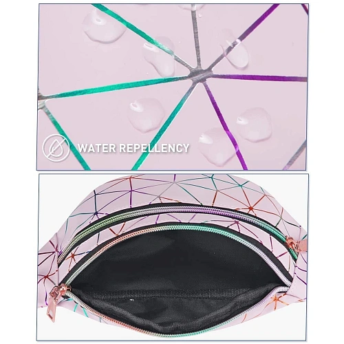 Сумка на пояс Harizma, цвет пудровый, 3112 см_15