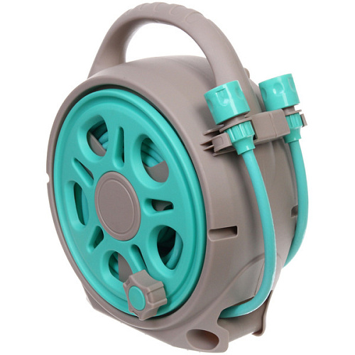 Катушка со шлангом и адаптерами 20м мятная HQ12_4