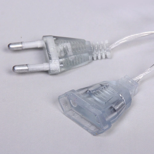 Гирлянда для дома Золотой снеговик 4м 20 ламп LED, 3,76 см прозрпров,1 реж, IP-20, Теплый белый (возможность соединения)_8