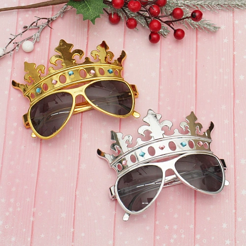 Очки карнавальные Король 14,210,9 см, микс_5