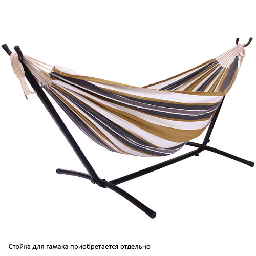 Гамак подвесной из хлопка SJ-A59-STR11, 220*160 см