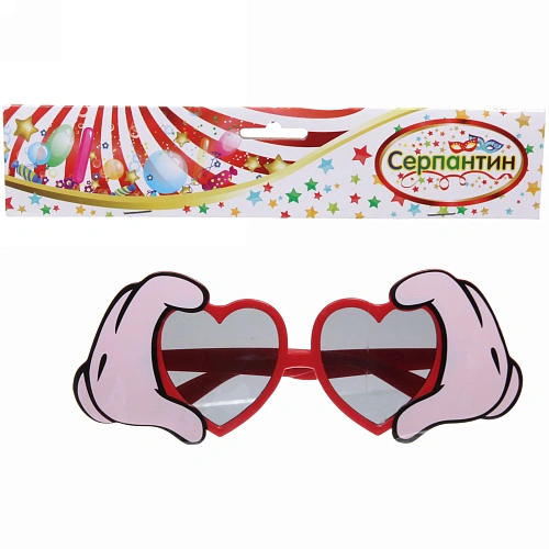 Очки карнавальные Влюбленность, в ассортименте_9