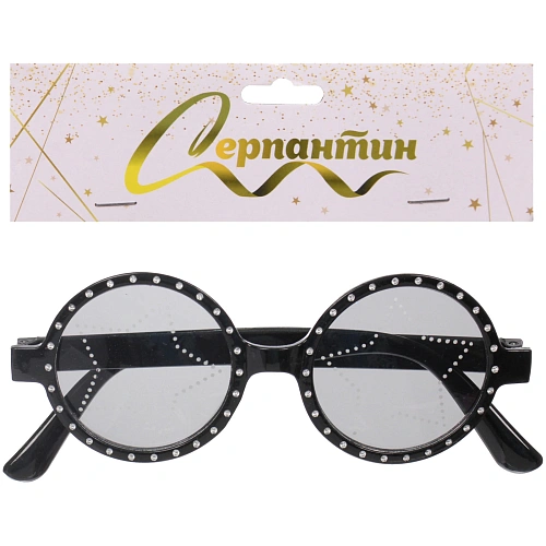 Очки карнавальные Шоу звезда 13,75,4 см_4