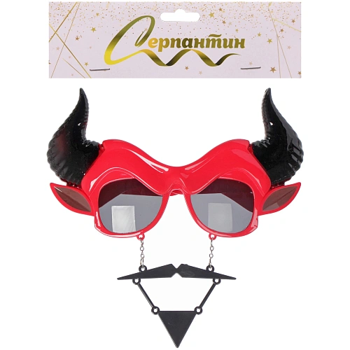 Очки карнавальные Дьявольские глаза 1919,2 см_4