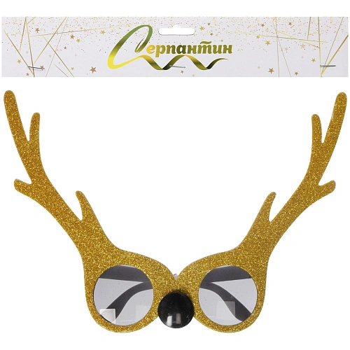 Очки карнавальные Лось 17,519,5 см_5