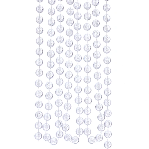 Бусы на ёлку 2,0  м Волшебная капля d-10 мм, Прозрачный_3