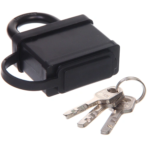 Замок навесной 50мм черный, блистер_4