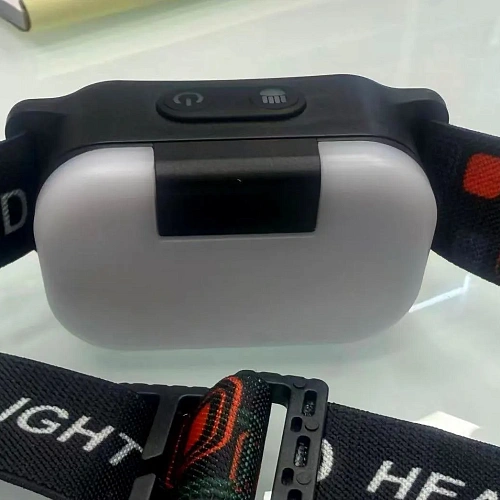 Фонарь налобный 7 режимов, 5LED, аккумуляторная батарея 1000mAh USB SB300