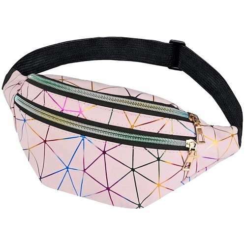 Сумка на пояс Harizma, цвет пудровый, 3112 см_5