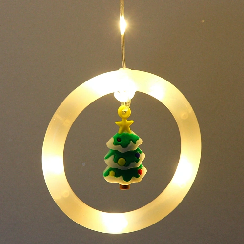 Гирлянда для дома БАХРОМА С Новым Годом ш2,5м в0,450,65м 110 ламп LED, прозрачнпров, 8 режимов, IP-20, Теплый белый (возможность соединения)_7