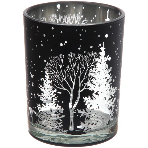 Подсвечник Зимнее сияние 1012,5 см, Черный_3