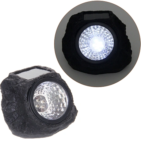 Фонарь садовый "Изящный свет" 14*12*9,5 см, на солнечной батарее (свечение белый) 4 LED