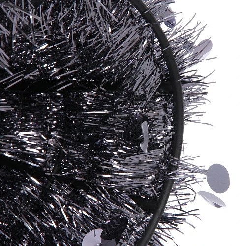 Елка декоративная TINSEL Изящный блеск 50 см, Графит_4