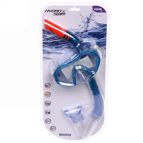 Набор для подводного плавания  от 7 лет Sparkling Sea маска, трубка Bestway (24025)_12
