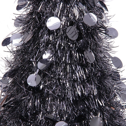 Елка декоративная TINSEL Изящный блеск 50 см, Графит_3