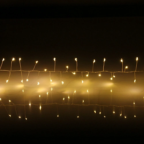 Гирлянда для дома 2,0 м 150 ламп LED  Мишура, Теплый белый_4