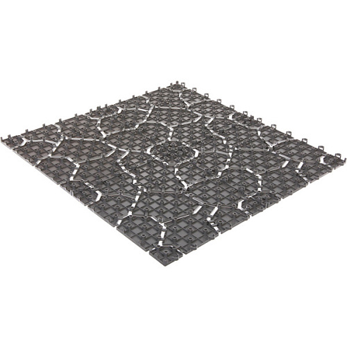 Антискользящее модульное покрытие Каменный узор 29,529,5 см (4 модуля), Серый_4