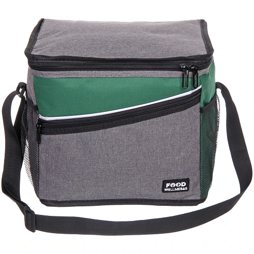 Термосумка 15 л, 302025 см, WM799-2, серый-зелёный_3