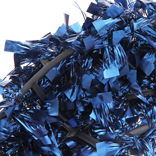 Венок декоративный TINSEL Изящное сияние 38 см, Сапфир_4