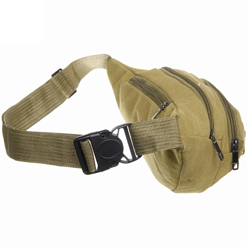 Сумка на пояс Sport leader - Street Fashion, 4 кармана, цвет песочный, 35166см_6