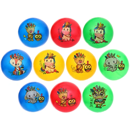 Мяч 22 см "Индейцы" (60 гр.)