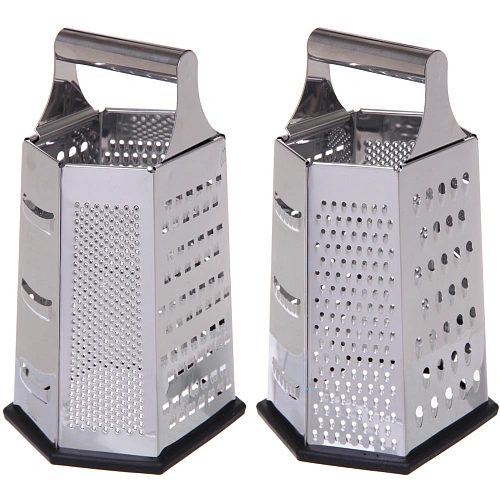 Терка 6-ти сторонняя 24*14*12см, силиконовое основание