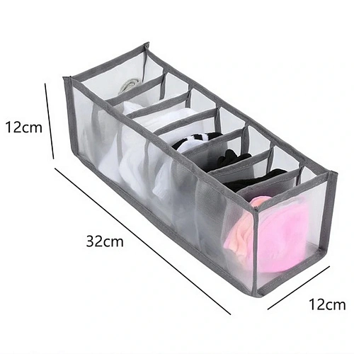 Органайзер - чехол для хранения вещей ИДЕЯДОМА, цвет серый, 7 секций, 321212см_8