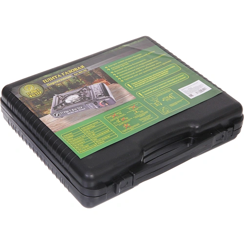 Плита газовая портативная (цанга) в чемодане, Турист Мастер_24