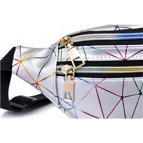 Сумка на пояс Harizma, цвет серебро, 3112 см_9