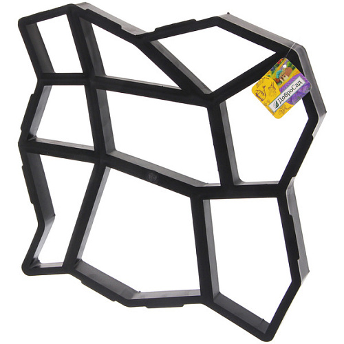 Форма для отлива садовых дорожек Эдем 36363,6 см (1 модуль), Черный_3