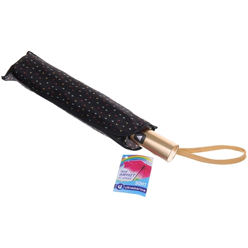 Зонт женский полуавтомат Флора, цвет микс, 8 спиц, d-100см, длина в слож виде 30см_9