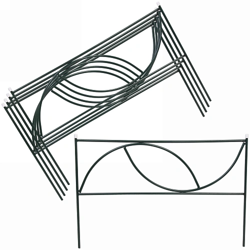 Заборчик садовый "Долька" 45*67*335см (5 деталей)