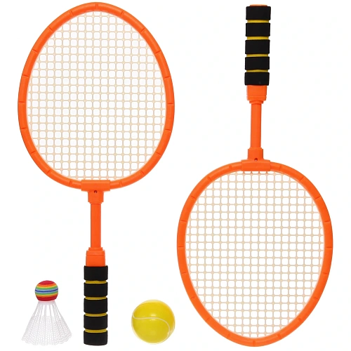 Теннис пляжный в наборе BT-899-1 2 ракетки 4721 см, мячик, волан_4