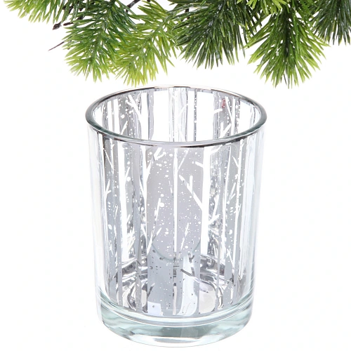 Подсвечник Сияние 1012,5 см, Серебро_3