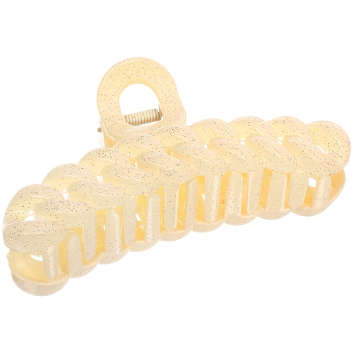 Заколка - краб для волос AKS - MANTANA, микс 6 цветов, косичка, 102см _9