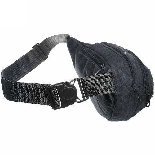 Сумка на пояс Sport leader - Street Fashion, 4 кармана, цвет черный, 35166см_7